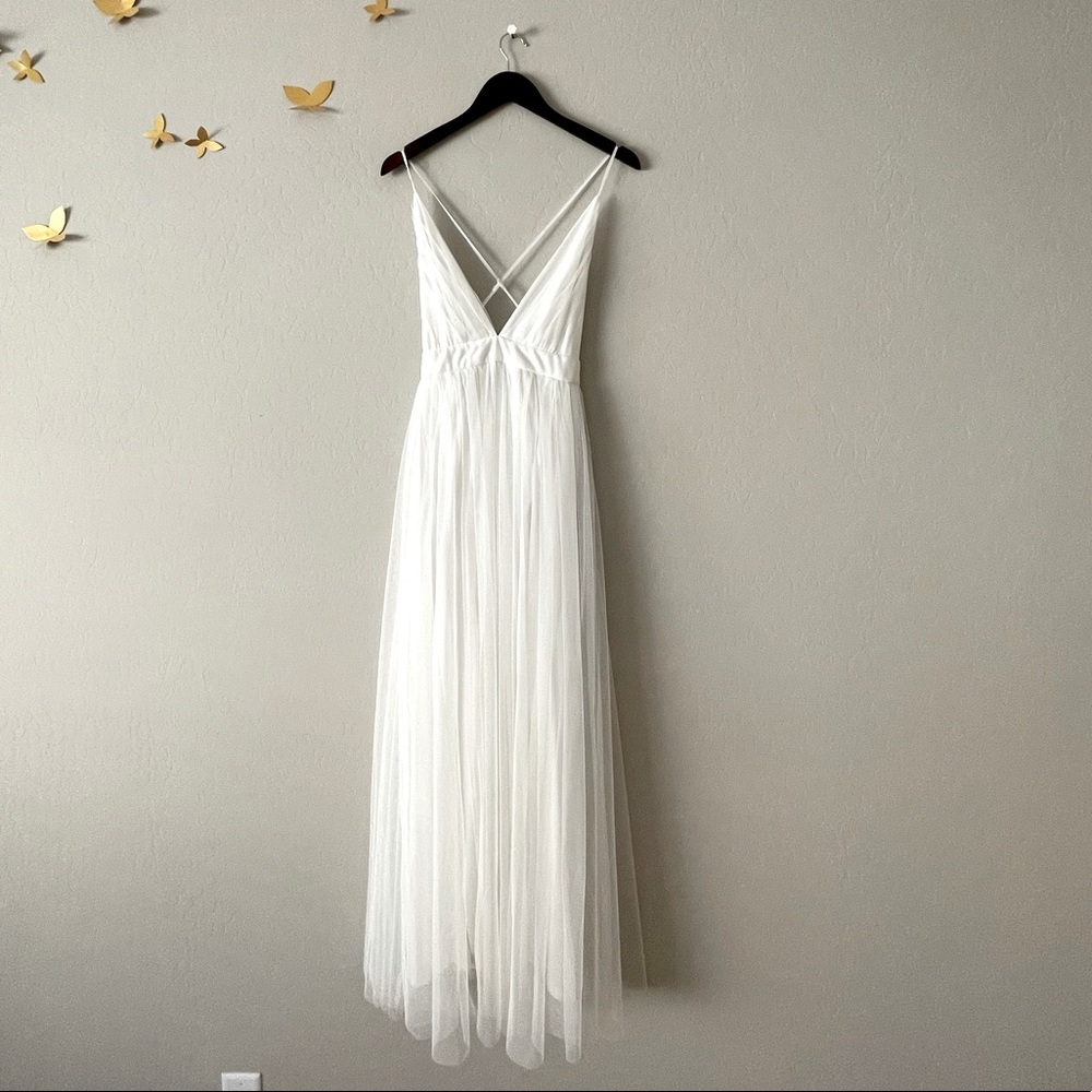 White dress size small